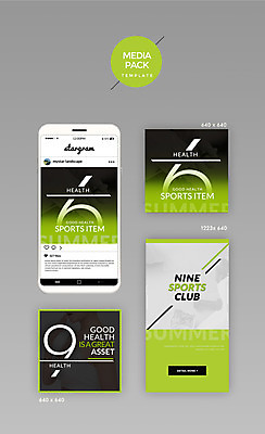 PSD 템플릿 여자 실루엣 웹템플릿 디자인시안 모바일 건강 20대 성인 초록색 세트 운동 홈페이지 한국인 소셜네트워크 성인여자만 미디어팩 SNS배너 이미지템플릿 컬러 촬영기법 사람 동양인 청년 여자만 성인만 파일형식