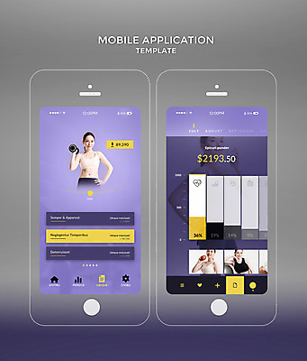 PSD 템플릿 여자 웹템플릿 디자인시안 모바일 건강 여러명 20대 성인 스마트폰 세트 운동 홈페이지 보라색 아령 한국인 어플리케이션 모바일템플릿 성인여자만 모바일앱 이미지템플릿 컬러 다수 사람 동양인 청년 핸드폰 스마트기기 여자만 성인만 파일형식