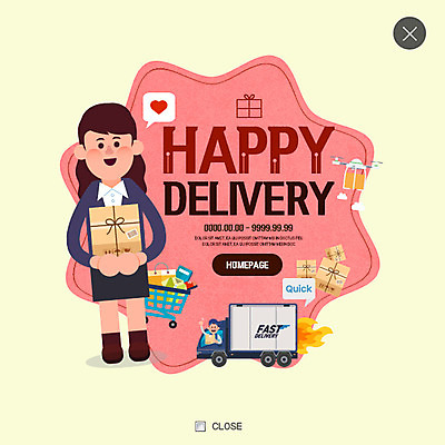 전신 PSD 템플릿 여자 남자 웹템플릿 팝업 이벤트팝업 웹팝업 들기 이벤트 성인 두명 상자 트럭 배송 택배 드론 레이어팝업 이미지템플릿 모션 자동차 사람 운송업 파일형식