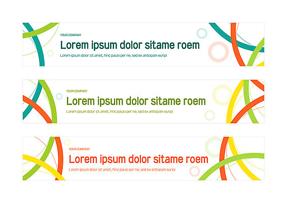 템플릿 배너템플릿 가로배너 사각프레임 사람없음 컬러풀 사각형 현수막 원형 배너세트 AI파일 도형 배너 컬러 프레임 가로 세트 파일형식 벡터