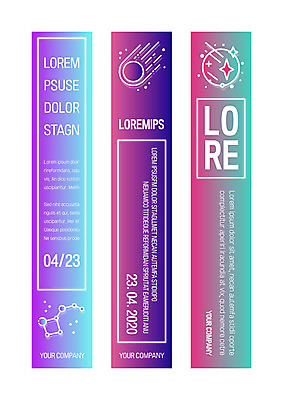 템플릿 배너템플릿 세로배너 사각프레임 사람없음 우주 사각형 별자리 행성 현수막 유성 그라데이션 배너세트 AI파일 도형 배너 프레임 세로 세트 파일형식 벡터