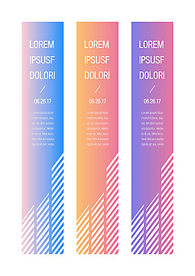 템플릿 배너템플릿 세로배너 선 사각프레임 사람없음 사각형 현수막 그라데이션 배너세트 AI파일 도형 배너 프레임 세로 세트 파일형식 벡터