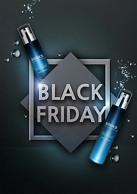 PSD 편집 편집이미지 사각프레임 프레임 사람없음 쇼핑 화장 뷰티 세일 화장품 물방울 수분 에센스 블랙프라이데이 이미지편집 데이이벤트 사각형 파일형식