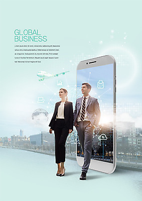 전신 PSD 서양인 편집 편집이미지 여자 남자 비행기 서기 빌딩 20대 성인 두명 스마트폰 지구본 글로벌비즈니스 도시 비즈니스맨 비즈니스우먼 스마트 폴리곤 홀로그램 성인만 4차산업 이미지편집 외국인 산업 컨셉 비즈니스 항공교통 모션 대중교통 사람 청년 건물 핸드폰 스마트기기 글로벌 직장인 파일형식