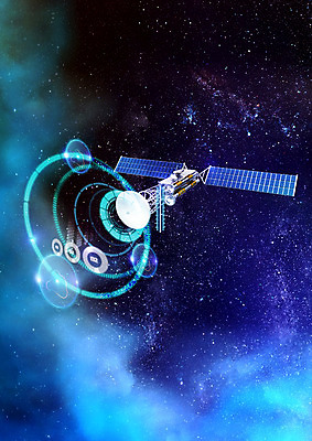 PSD 편집 편집이미지 통신 사람없음 우주 인공위성 첨단과학 우주과학 홀로그램 4차산업 이미지편집 산업 과학 파일형식