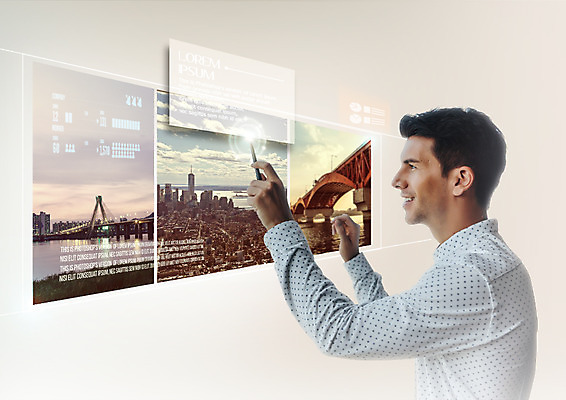 PSD 서양인 편집 편집이미지 남자 한명 웃음 빌딩 상반신 성인 옆모습 터치 도시 비즈니스맨 스마트 터치스크린 가교 성인남자한명만 4차산업 이미지편집 외국인 1 건축물 산업 뷰포인트 컨셉 비즈니스 표정 사람 건물 직장인 남자한명만 성인남자만 파일형식