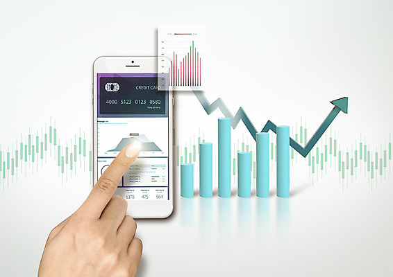 PSD 편집 편집이미지 손 화살표 비즈니스 그래프 한손 한명 신체부위 스마트폰 터치 스마트 4차산업 이미지편집 1 산업 컨셉 사람 핸드폰 스마트기기 파일형식