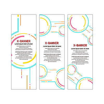 템플릿 배너템플릿 세로배너 패턴 곡선 사람없음 현수막 원형 연결 배너세트 엑스배너 AI파일 도형 배너 선 무늬 세로 세트 파일형식 벡터