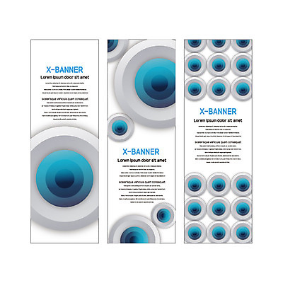 템플릿 배너템플릿 세로배너 패턴 사람없음 현수막 원형 겹침 배너세트 엑스배너 AI파일 도형 배너 무늬 세로 세트 파일형식 벡터