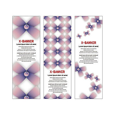 템플릿 배너템플릿 세로배너 꽃무늬 패턴 사람없음 현수막 플라워패턴 배너세트 엑스배너 AI파일 배너 꽃 무늬 세로 세트 파일형식 벡터