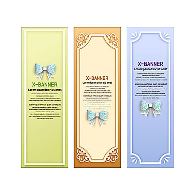 템플릿 배너템플릿 리본 세로배너 사각프레임 프레임 사람없음 현수막 배너세트 엑스배너 AI파일 배너 세로 세트 사각형 파일형식 벡터