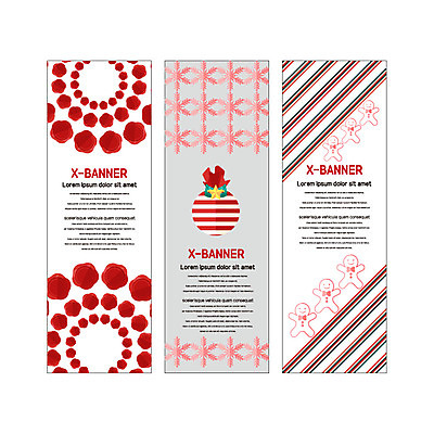 템플릿 배너템플릿 꽃 세로배너 크리스마스 패턴 사람없음 도장 현수막 눈송이 주머니 진저쿠키 배너세트 엑스배너 AI파일 식물 배너 기념일 무늬 눈_날씨 세로 세트 쿠키 파일형식 벡터