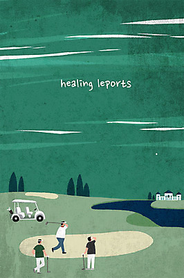 전신 PSD 나무 남자 스포츠 골프 일러스트 골프장 성인 취미 세명 여름 레포츠 힐링 여름스포츠 국내일러스트 식물 계절 스포츠시설 레저 사람 구기 파일형식 여름_계절