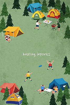 전신 PSD 나무 여자 남자 스포츠 일러스트 텐트 여러명 성인 취미 여름 레포츠 캠핑 숲 바비큐 힐링 여름스포츠 국내일러스트 식물 계절 음식 다수 레저 캠핑도구 사람 파일형식 여름_계절