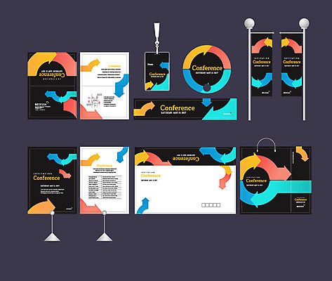 템플릿 배너템플릿 화살표 사람없음 세트 쇼핑백 현수막 방향 전단 엽서 초대장 패키지 사원증 박람회 손부채 기업홍보 소봉투 행사세트 행사템플릿 AI파일 배너 가방 비즈니스 편지봉투 카드_감사 편지 홍보물 파일형식 벡터