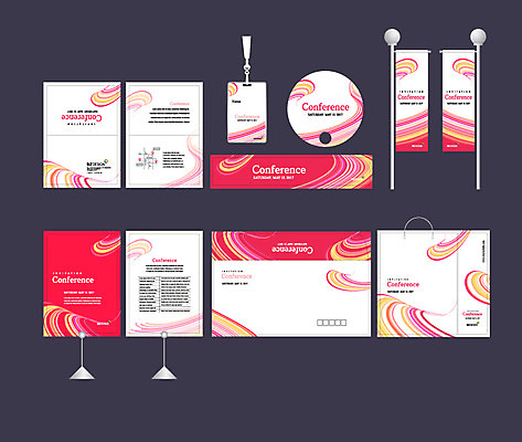 템플릿 배너템플릿 곡선 사람없음 빨간색 세트 쇼핑백 현수막 전단 엽서 초대장 패키지 사원증 박람회 손부채 기업홍보 소봉투 행사세트 행사템플릿 AI파일 배너 선 컬러 가방 비즈니스 편지봉투 카드_감사 편지 홍보물 파일형식 벡터