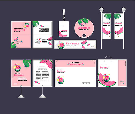 템플릿 배너템플릿 나뭇잎 수박 사람없음 세트 쇼핑백 현수막 전단 엽서 초대장 패키지 사원증 박람회 손부채 기업홍보 소봉투 행사세트 행사템플릿 AI파일 배너 잎 가방 과일 비즈니스 편지봉투 카드_감사 편지 홍보물 파일형식 벡터