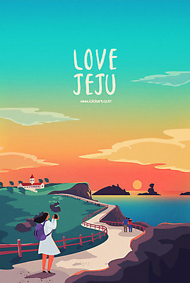 전신 커플 여자 남자 길 바다 여행 일러스트 성인 세명 관광지 제주도 카메라 노을 사진촬영 절벽 감성 국내여행 국내일러스트 AI파일 자연요소 컨셉 관계 한국 사람 전자제품 촬영 파일형식 벡터