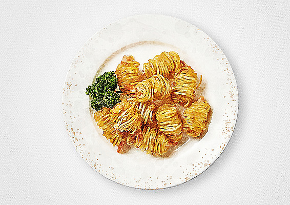 PSD 접시 음식 일러스트 수채화 사람없음 튀김 국내일러스트 식기 파일형식