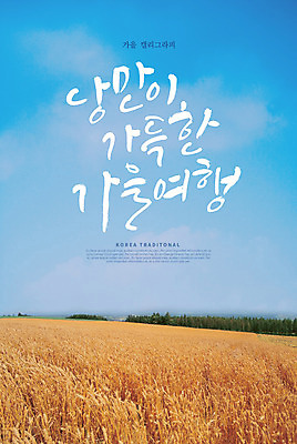 PSD 편집이미지 손글씨 여행 캘리그라피 하늘 갈대 풍경 초원 한글 사람없음 가을풍경 가을 이미지편집 식물 문자 계절 파일형식 가을_계절