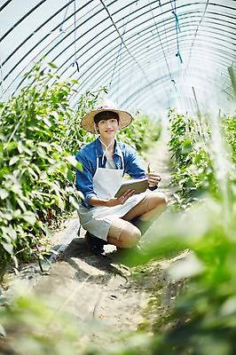 포토 JPG 남자 밭 농업 사진 고추 실내 한명 미소 들기 앉기 상반신 20대 성인 앞모습 아웃포커스 태블릿 농사 한국인 수확 추수 농촌 시골 농부 귀농 비닐하우스 고추밭 밭일 남자한명만 성인남자한명만 소상공인 청년농부 국내포토 양주시 직업 1 산업 뷰포인트 채소 모션 촬영기법 표정 사람 동양인 청년 내부 경제 전자제품 스마트기기 상인 경기도 남자만 성인남자만 파일형식