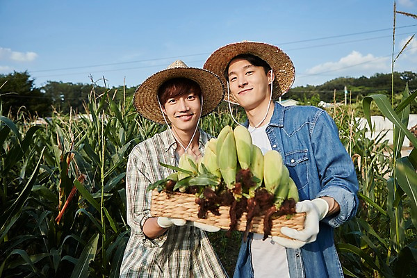 포토 JPG 주간 남자 농업 사진 옥수수 서기 미소 들기 상반신 20대 성인 야외 두명 앞모습 아웃포커스 친구 농사 한국인 농촌 시골 농부 귀농 옥수수밭 성인남자만 청년농부 국내포토 양주시 자연요소 직업 산업 뷰포인트 밭 관계 모션 곡류 촬영기법 표정 사람 동양인 청년 경기도 남자만 성인만 파일형식