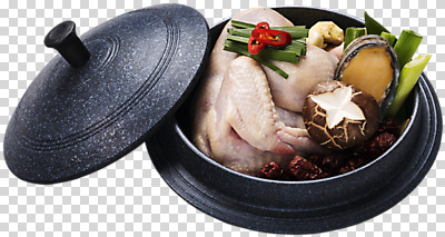 편집 편집이미지 한식 여름음식 사람없음 버섯 솥 대추 전복 삼계탕 PNG 솥뚜껑 편집소스 제철음식 음식 주방용품 어패류 보양식 제철 파일형식 여름_계절