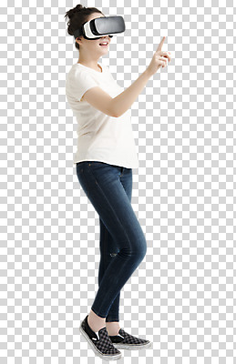 전신 편집 편집이미지 응시 여자 한명 서기 20대 성인 옆모습 한국인 가리킴 PNG 가상현실 성인여자한명만 오큘러스 편집소스 VR기기 1 시선 뷰포인트 모션 사람 동양인 손짓 청년 기계 여자한명만 성인여자만 파일형식
