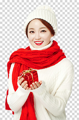 편집 편집이미지 여자 겨울 선물 한명 서기 들기 상반신 20대 성인 앞모습 목도리 한국인 PNG 성인여자한명만 편집소스 1 잡화 계절 뷰포인트 모션 사람 동양인 청년 여자한명만 성인여자만 파일형식