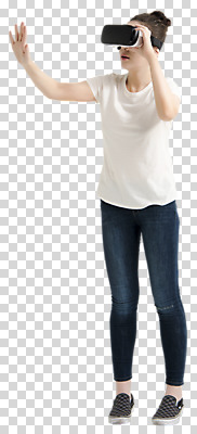 전신 편집 편집이미지 응시 여자 한명 서기 20대 성인 앞모습 만지기 한국인 PNG 가상현실 성인여자한명만 오큘러스 편집소스 VR기기 1 시선 뷰포인트 모션 사람 동양인 청년 기계 여자한명만 성인여자만 파일형식