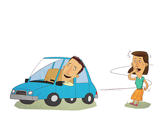 전신 PSD 여자 남자 일러스트 자동차 상반신 성인 두명 놀람 운전 위험 만취 음주운전 불법 성인만 국내일러스트 감정 육상교통 컨셉 모션 표정 사람 범죄 술취함 파일형식