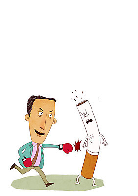 전신 PSD 남자 일러스트 담배 한명 성인 권투 글러브 펀치 금연 성인남자한명만 국내일러스트 1 스포츠용품 캠페인 장갑 모션 사람 격투기 사회이슈 남자한명만 성인남자만 파일형식