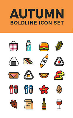 아이콘 모자 꽃 빵 운동화 와인잔 오렌지 나뭇잎 샌드위치 사람없음 세트 소풍 바구니 와인 햄버거 가을 사과 돗자리 웹아이콘 주먹밥 2D아이콘 AI파일 식물 잡화 계절 음식 신발 잎 술잔 과일 밥 주류 패스트푸드 야외활동 파일형식 벡터