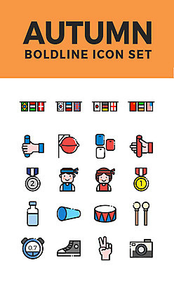 아이콘 여자 남자 운동화 두명 물 세트 카메라 확성기 가을 국기 메달 북 브이 웹아이콘 금메달 체육대회 순위 만국기 바톤터치 스톱워치 은메달 배턴 2D아이콘 AI파일 자연요소 계절 스포츠용품 시계 신발 타악기 사람 손짓 전자제품 체육 대회 상_상패 파일형식 벡터