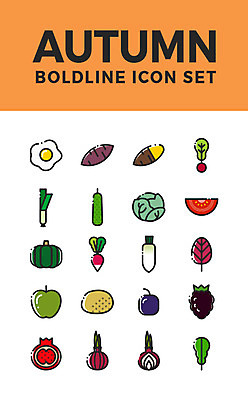 아이콘 토마토 채소 호박 양파 감자 사람없음 세트 가을 사과 무 계란프라이 양배추 블루베리 고구마 웹아이콘 석류 대파 비트 2D아이콘 AI파일 계절 과일 뿌리채소 계란요리 파 파일형식 벡터