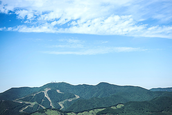 포토 JPG 하늘 한국 풍경 사람없음 강원도 태백 매봉산 국내포토 아시아 산 파일형식