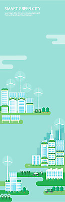 배너 일러스트 빌딩 사람없음 도시 그린에너지 풍력에너지 친환경 태양에너지 집열판 전기자동차 그린시티 국내일러스트 AI파일 자동차 건물 환경 에너지 파일형식 벡터 그린뉴딜