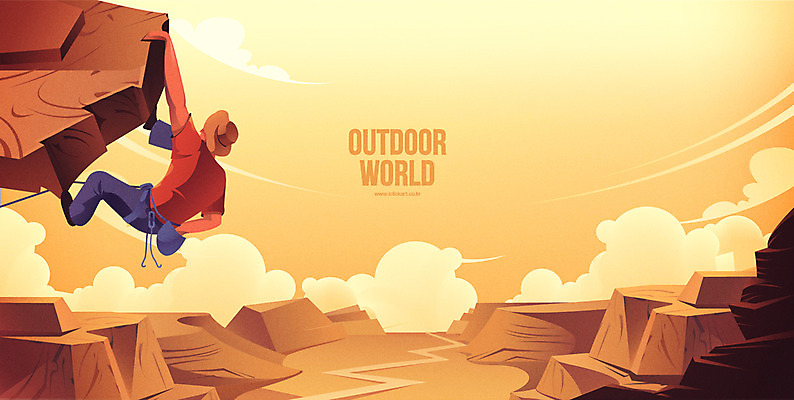 나무 계절 백그라운드 일러스트 자연 레저 아웃도어 한명 풍경 노을 골짜기 절벽 가을 암벽 암벽등반 클라이밍 가을배경 국내일러스트 AI파일 자연요소 식물 1 사람 등산 등반 생태계 파일형식 벡터 가을_계절