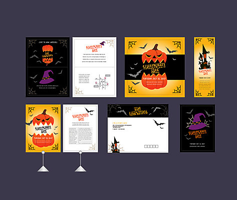 템플릿 배너템플릿 이벤트 사람없음 세트 할로윈 현수막 전단 엽서 초대장 박쥐 약도 마녀모자 잭오랜턴 소봉투 행사세트 행사템플릿 AI파일 모자_잡화 배너 지도 포유류 편지봉투 카드_감사 편지 홍보물 파일형식 벡터