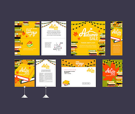 템플릿 배너템플릿 단풍 이벤트 사람없음 책 세트 세일 가을 현수막 전단 엽서 초대장 약도 소봉투 행사세트 행사템플릿 AI파일 배너 계절 잎 지도 편지봉투 카드_감사 편지 홍보물 파일형식 벡터