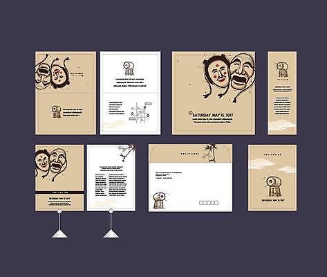 템플릿 배너템플릿 전통소품 이벤트 사람없음 세트 현수막 전단 엽서 초대장 탈 하회탈 전통탈 약도 소봉투 행사세트 행사템플릿 AI파일 전통 배너 지도 편지봉투 카드_감사 가면 편지 오브젝트 홍보물 파일형식 벡터