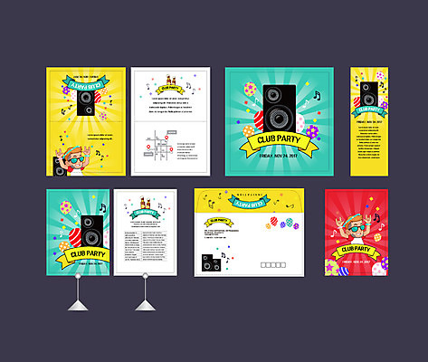 템플릿 배너템플릿 남자 음악 이벤트 성인 두명 세트 스피커 현수막 클럽 전단 엽서 초대장 약도 소봉투 행사세트 행사템플릿 AI파일 배너 음향기기 지도 문화예술 편지봉투 카드_감사 사람 편지 홍보물 파일형식 벡터