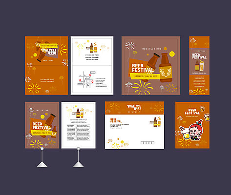 템플릿 배너템플릿 여자 맥주 불꽃놀이 한명 이벤트 성인 세트 축제 현수막 전단 엽서 초대장 약도 맥주축제 소봉투 행사세트 행사템플릿 AI파일 1 배너 지도 놀이 편지봉투 카드_감사 주류 사람 편지 홍보물 파일형식 벡터