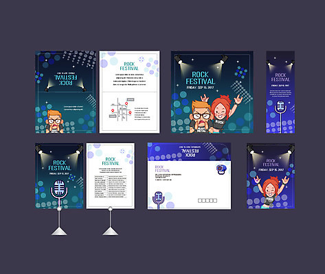 템플릿 배너템플릿 여자 남자 이벤트 여러명 성인 세트 축제 현수막 마이크 전단 엽서 초대장 약도 락페스티벌 소봉투 행사세트 행사템플릿 AI파일 배너 음향기기 다수 지도 편지봉투 카드_감사 사람 편지 홍보물 파일형식 벡터
