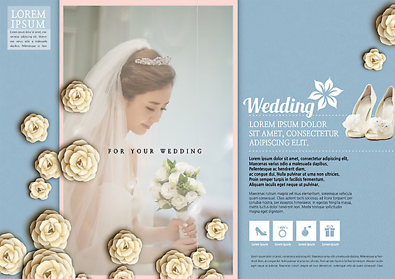 PSD 템플릿 편집 표지디자인 북디자인 출판디자인 여자 꽃 내지 신부 리플렛 부케 웨딩드레스 결혼 북커버 한명 팜플렛 상반신 20대 성인 옆모습 한국인 하이힐 성인여자한명만 이미지템플릿 식물 1 드레스 구두 뷰포인트 꽃다발 사람 동양인 이벤트 청년 여성화 여자한명만 성인여자만 파일형식