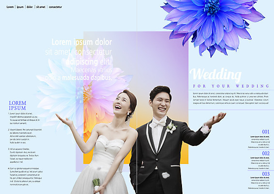 PSD 템플릿 편집 표지디자인 북디자인 커플 출판디자인 여자 남자 꽃 내지 신부 리플렛 신랑 결혼 북커버 웃음 팜플렛 상반신 20대 성인 두명 한국인 성인만 이미지템플릿 식물 관계 표정 사람 동양인 이벤트 청년 파일형식