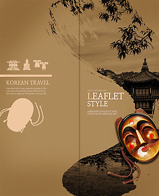 PSD 템플릿 편집 한국전통 표지디자인 북디자인 출판디자인 표지 리플렛 여행 2단접지 북커버 한국건축 팜플렛 사람없음 연못 정자 탈 각시탈 국내여행 이미지템플릿 전통 건축물 건축 한국 가면 파일형식