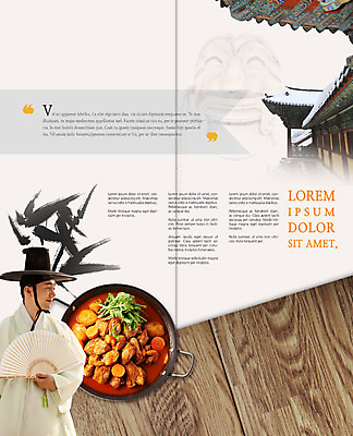 PSD 템플릿 편집 한국전통 표지디자인 북디자인 출판디자인 남자 내지 한식 리플렛 2단접지 북커버 한옥 한명 팜플렛 상반신 20대 성인 한국인 부채 냄비 한복 대나무 하회탈 닭볶음탕 성인남자한명만 이미지템플릿 갓모자 나무 모자_잡화 1 전통 음식 고건축 전통소품 한국 사람 동양인 청년 솥 전통의상 탈 닭고기요리 남자한명만 성인남자만 파일형식