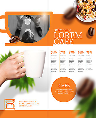 PSD 템플릿 편집 표지디자인 북디자인 손 출판디자인 여자 남자 내지 커피 리플렛 2단접지 북커버 나뭇잎 들기 팜플렛 신체부위 세명 머그컵 원두 시리얼 이미지템플릿 음료 음식 잎 모션 사람 컵 파일형식