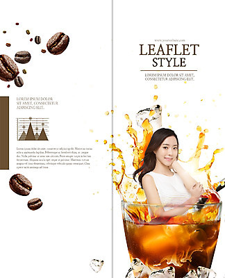 PSD 템플릿 편집 표지디자인 북디자인 출판디자인 여자 표지 커피 리플렛 2단접지 북커버 그래프 잔 한명 팜플렛 상반신 20대 성인 얼음 한국인 원두 튀는물 아이스커피 성인여자한명만 이미지템플릿 자연요소 1 식기 음료 사람 동양인 청년 액체표현 스플래쉬 여자한명만 성인여자만 파일형식
